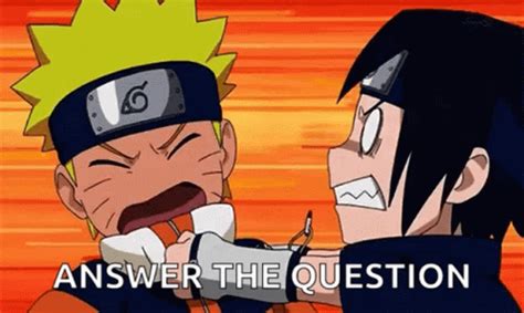 Sasuke's Answer .